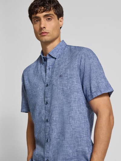 Lerros Freizeithemd mit Knopfleiste Dunkelblau 3