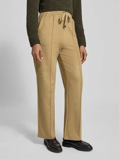 Weekend Max Mara Regular Fit Sweatpants mit Schurwoll-Anteil Modell 'SPONDA' Camel 4