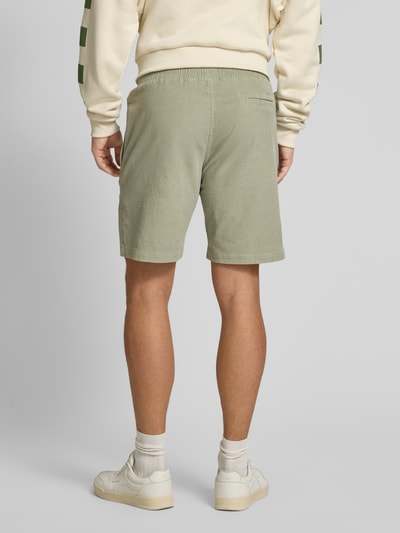 Mazine Regular fit korte broek van corduroy Lichtgroen - 5