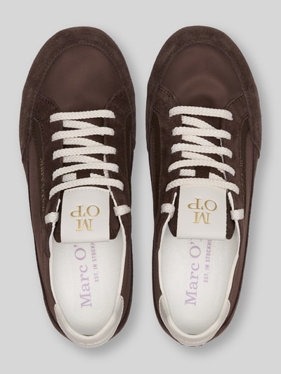 Marc O'Polo Sneaker aus echtem Leder Dunkelbraun 3