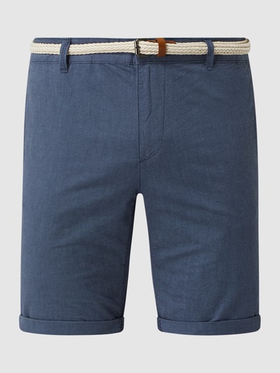 Tom Tailor Denim Chino-Shorts aus Baumwolle Dunkelblau 2