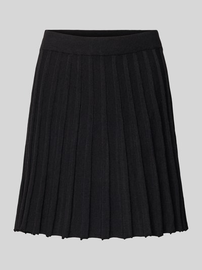 Vero Moda Ausgestellter Mini-Rock in Ripp-Optik Modell 'MARINA' Black 2