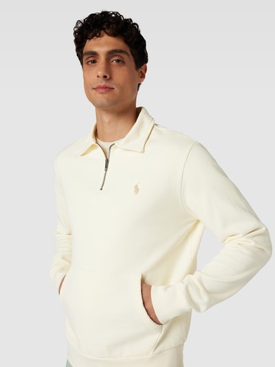 Polo Ralph Lauren Sweatshirt met logostitching Offwhite - 3