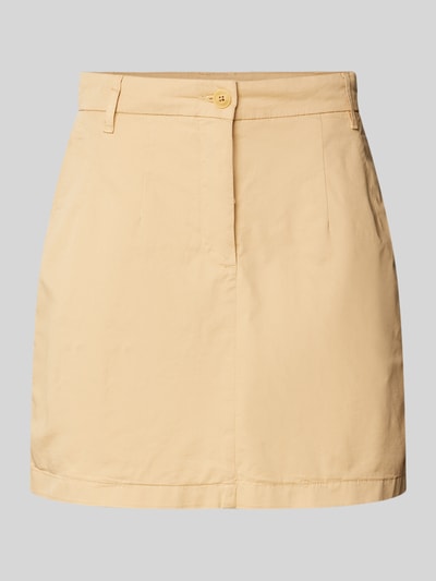 Tommy Hilfiger Minirok met achterzakken, model 'COTTON GMD' Beige - 2