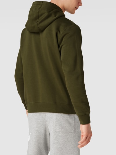 Nike Hoodie mit Logo-Stickerei Oliv 5