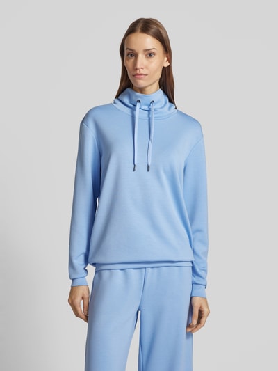 Soyaconcept Sweatshirt mit Rollkragen Modell 'Banu' Hellblau 4