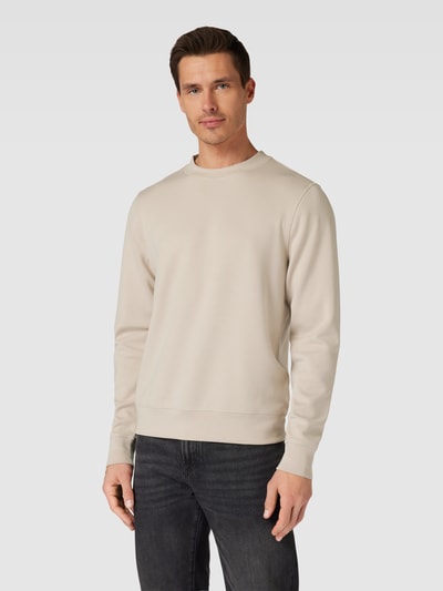 Casual Friday Sweatshirt met ronde hals, model 'Sebastian' Steengrijs - 4