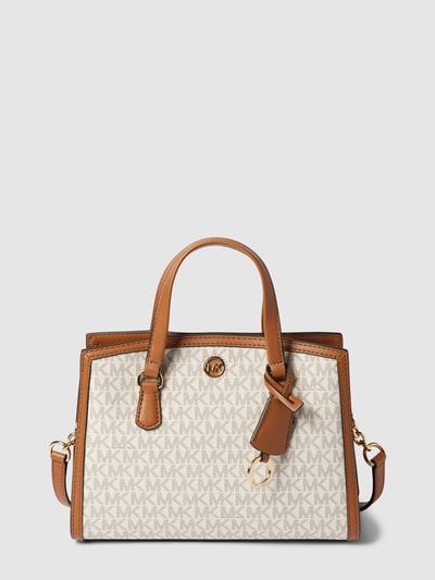 MICHAEL Michael Kors Tote Bag mit Label-Print Modell 'CHANTAL' Ecru 2