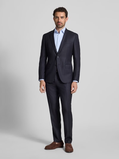 Christian Berg Men Regular fit zakelijk overhemd met kentkraag Lichtblauw - 1