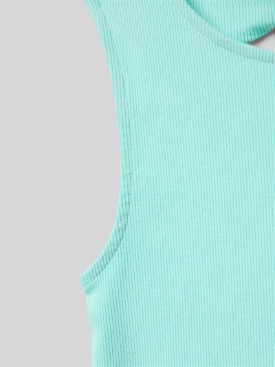 s.Oliver RED LABEL Slim Fit Tank Top mit Cut Out am Rücken Aqua 2