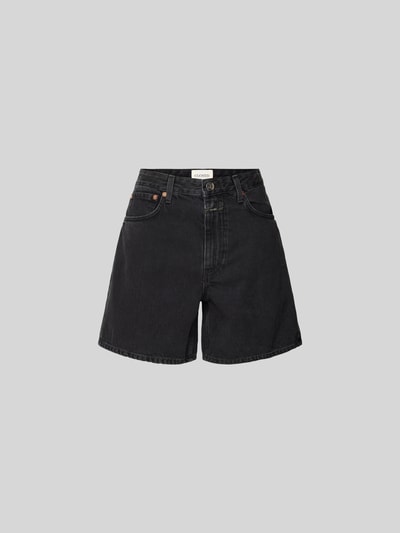 Closed Szorty jeansowe o kroju relaxed fit z bawełny Ciemnoszary 2