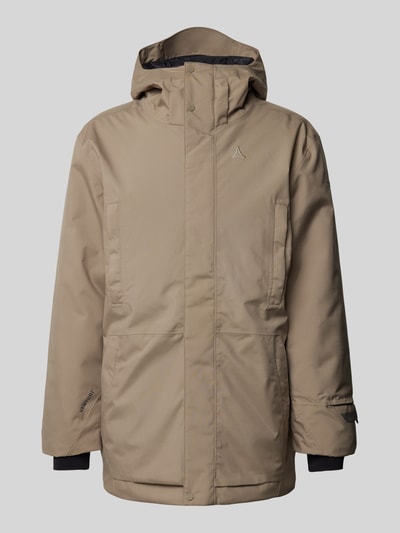 Schöffel Jacke mit Kapuze Beige 2