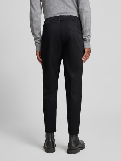 Drykorn Stoffhose mit Bundfalten Modell 'chasy' Black 5