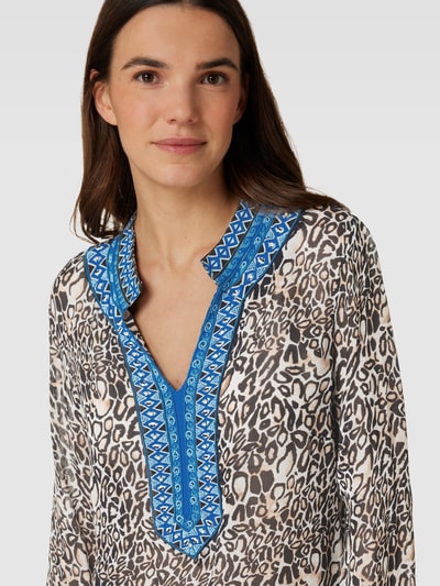 MINT & MIA Blouse met dierenprint Zwart - 3