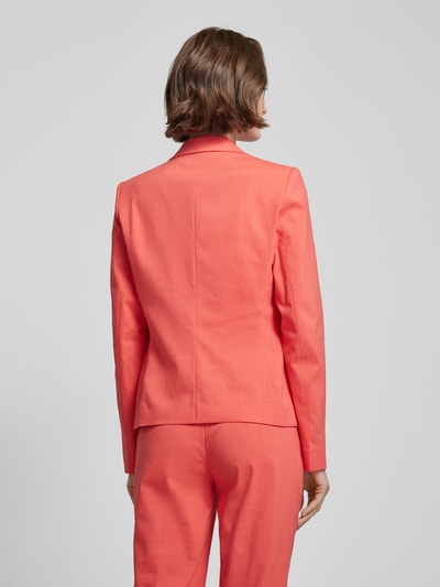 Christian Berg Woman Selection Blazer met strookzakken Koraal - 5