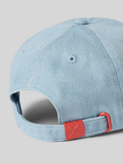 Produktfoto, Base Cap mit Allover-Logo-Print Modell 'Kobe' von Unio aus bawełna, nadruk z logo na całej powierzchni, wyhaftowany motyw