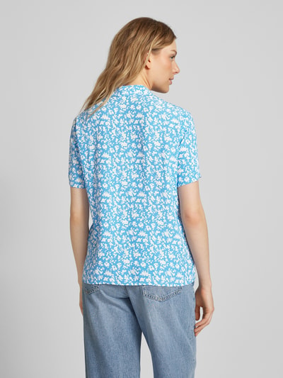 Marc O'Polo Denim Bluse mit Umlegekragen Hellblau 5