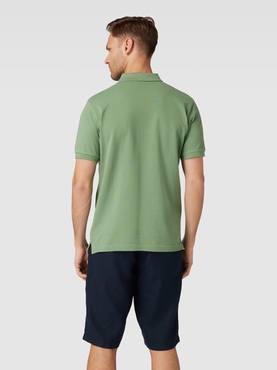 Gant Poloshirt mit Seitenschlitzen Modell 'Pique' Oliv 5