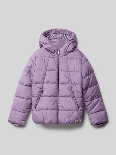 s.Oliver RED LABEL Steppjacke mit Reißverschlusstaschen Purple 1