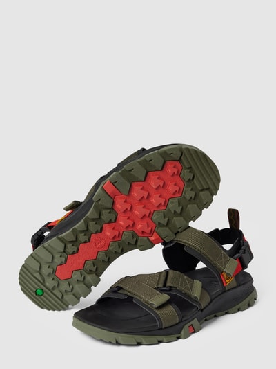 Timberland Sandale mit Klettverschluss Modell 'Garrison' Oliv 4