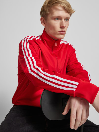 adidas Originals Sweatjacke mit Stehkragen Rot 3