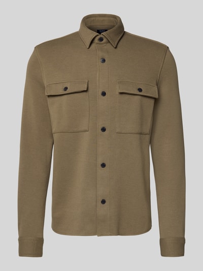 MCNEAL Overhemdjack met drukknoopsluiting Olijfgroen - 2