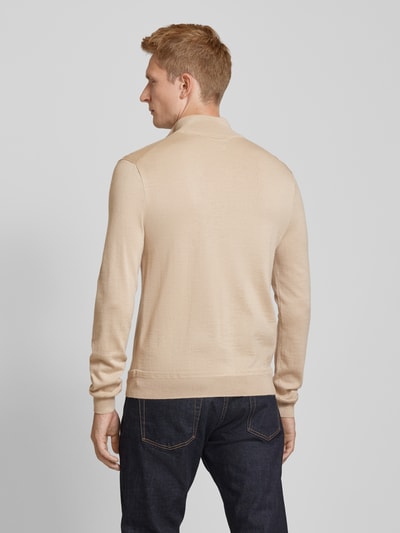 Polo Ralph Lauren Strickpullover mit Troyer-Kragen Sand Melange 5