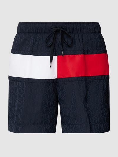 Tommy Hilfiger Regular fit zwembroek met contrastinzet Marineblauw - 2