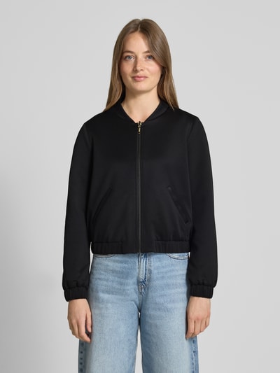 comma Kurtka dwustronna z zamkiem błyskawicznym i wpuszczanymi kieszeniami Czarny 4