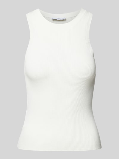 Mango Tanktop in Ripp-Optik Modell 'KARL' Beige 2