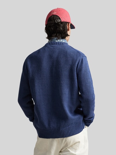 Polo Ralph Lauren Regular Fit Strickpullover mit Polo Bear Stitching Marine 5