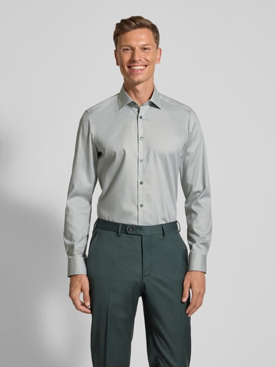 OLYMP Level Five Slim Fit Business-Hemd mit Kentkragen Gruen 4