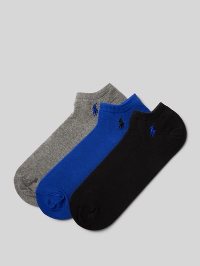 Polo Ralph Lauren Underwear Sneakersocken mit Label-Stitching im 3er-Pack Mittelgrau 1