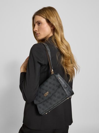Guess Handtasche mit Schulterriemen Modell 'CALISTA' Anthrazit 1