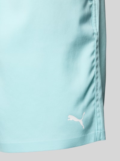 Puma Regular fit zwembroek met ritszak Mintgroen - 2