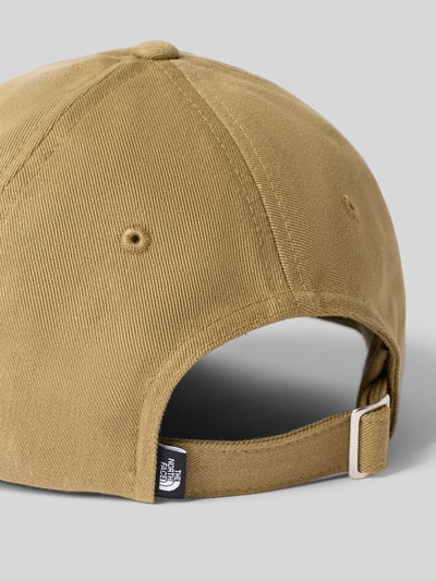 Produktfoto, Größenverstellbare Cap mit Label-Stitching von The North Face aus Baumwoll-Mix, verstärkter Schirm, Herren Accessoire, sandfarbene Struktur