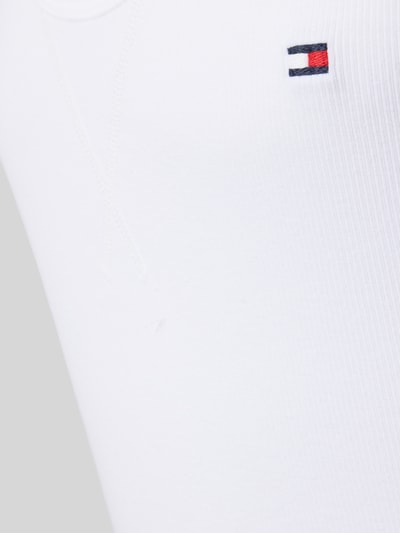 Tommy Hilfiger Slim fit tanktop van katoenmix in een set van 2 stuks Wit - 2