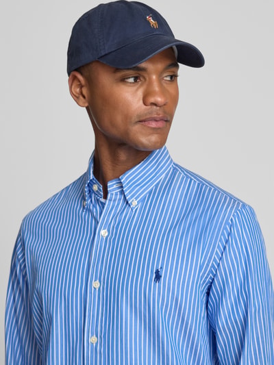 Polo Ralph Lauren Koszula casualowa o kroju custom fit z czystej bawełny Królewski niebieski 3