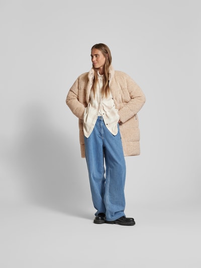 Juvia Daunenjacke aus Teddyfell Camel 1