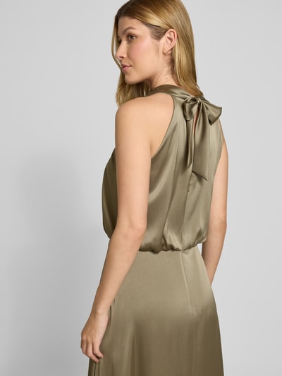 V by Vera Mont Cocktailkleid mit Schnürung und Reißverschluss Gruen 3