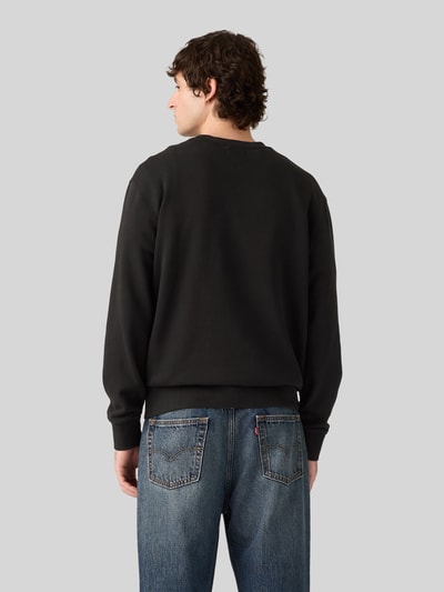 Levi's® Regular Fit Sweatshirt aus reiner Baumwolle Black 5