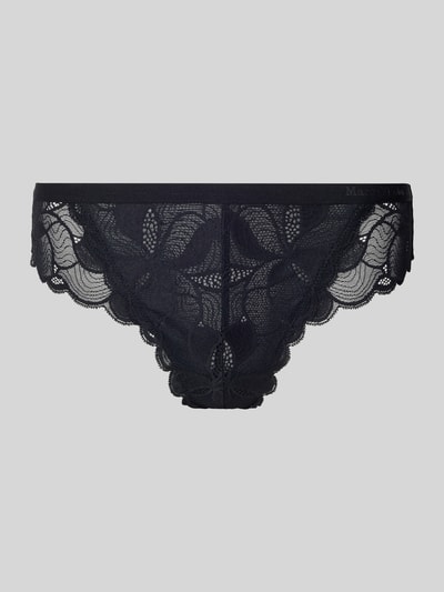 Marc O'Polo String aus Spitze Black 1