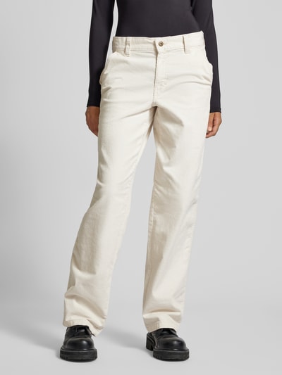 Dickies Stoffen broek met Franse steekzakken, model 'CORDUROY' Offwhite - 4