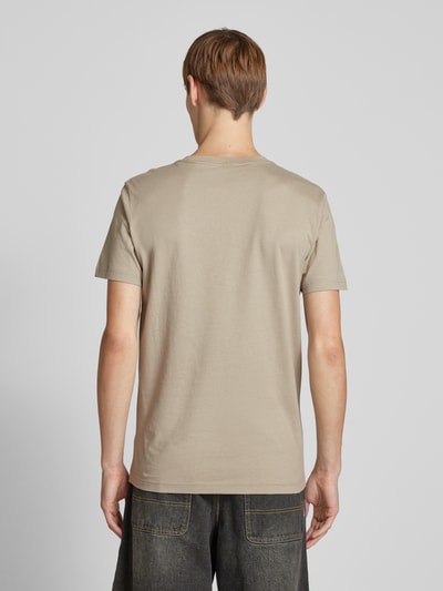 Calvin Klein Jeans T-Shirt mit Label-Print Beige 5