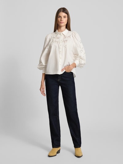 VILA Straight leg jeans in 5-pocketmodel, model 'KELLY' Donkerblauw - 1