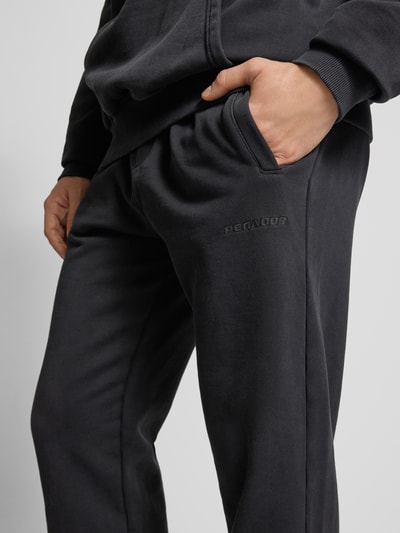 Pegador Sweatpants mit elastischem Bund Black 3