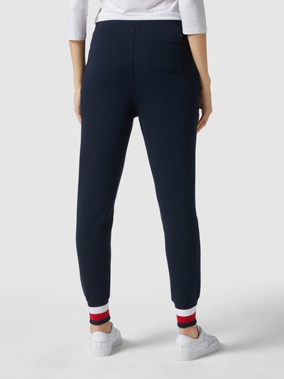 Tommy Hilfiger Sweatpants mit Logo-Stickerei Dunkelblau 5