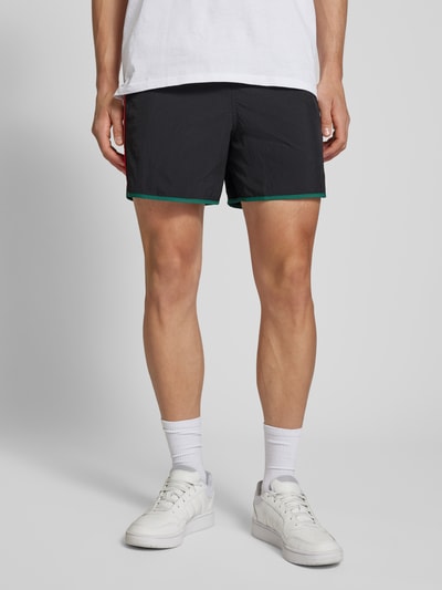 adidas Originals Szorty z elastycznym pasem model ‘SPRINTER’ Czarny 4