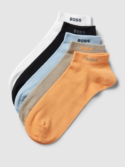 BOSS Sneakersocken mit Label-Detail im 5er-Pack Blau 1