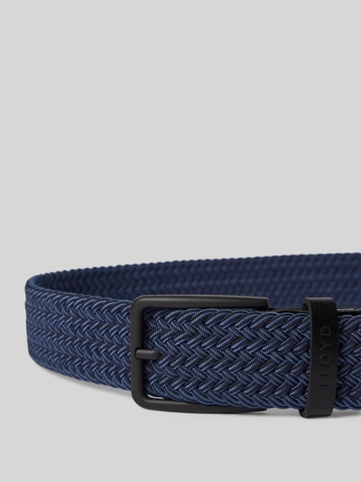 Lloyd Men's Belts Pasek z efektem plecionki Granatowy 2